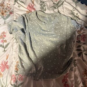 Green Floral T-Shirt